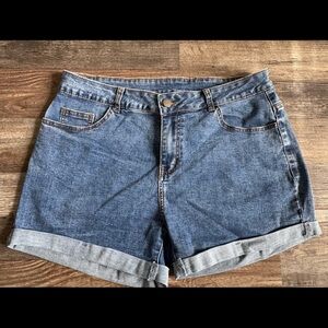 Jean shorts 
No flaws, in great condition